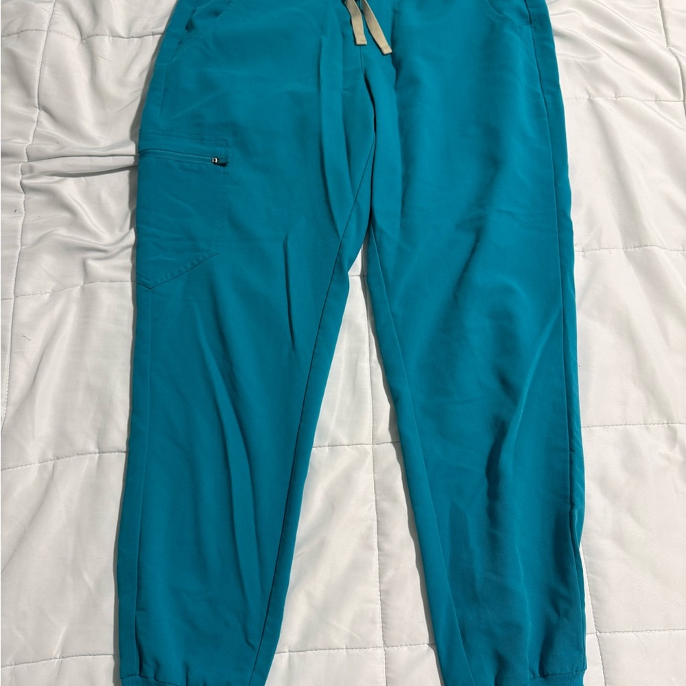 Figs Women's Teal Joggers